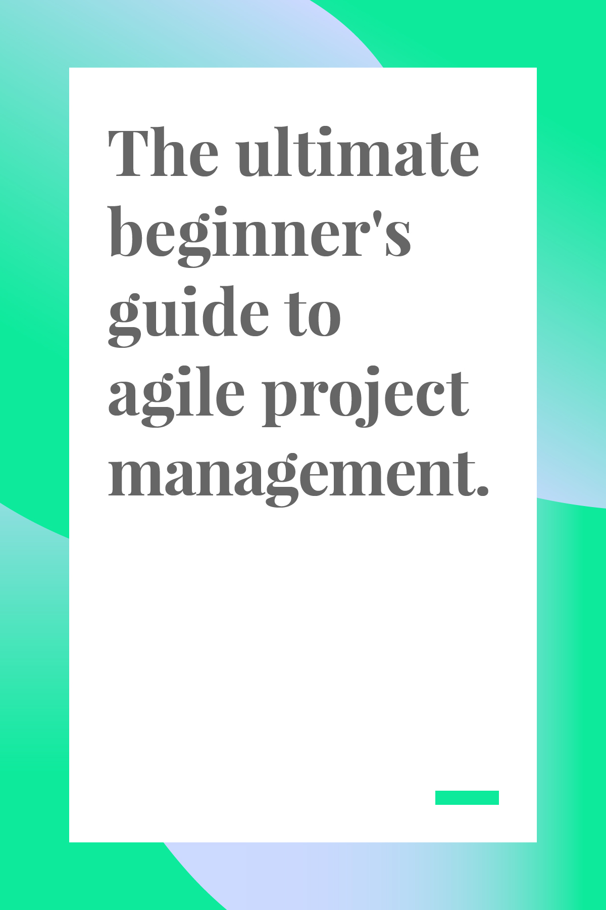 This guide to agile project management is perfect for new and aspiring project managers. Click through to read now!